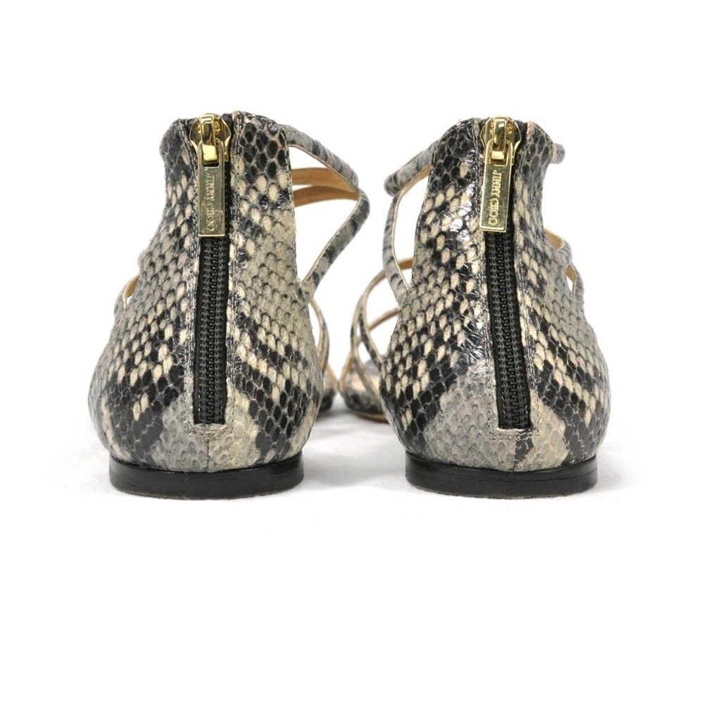 Jimmy Choo Python Sandals - Picture 4 of 11